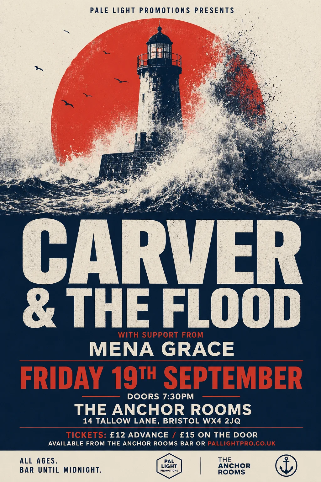 Festival Indie Lineup — gig poster example
