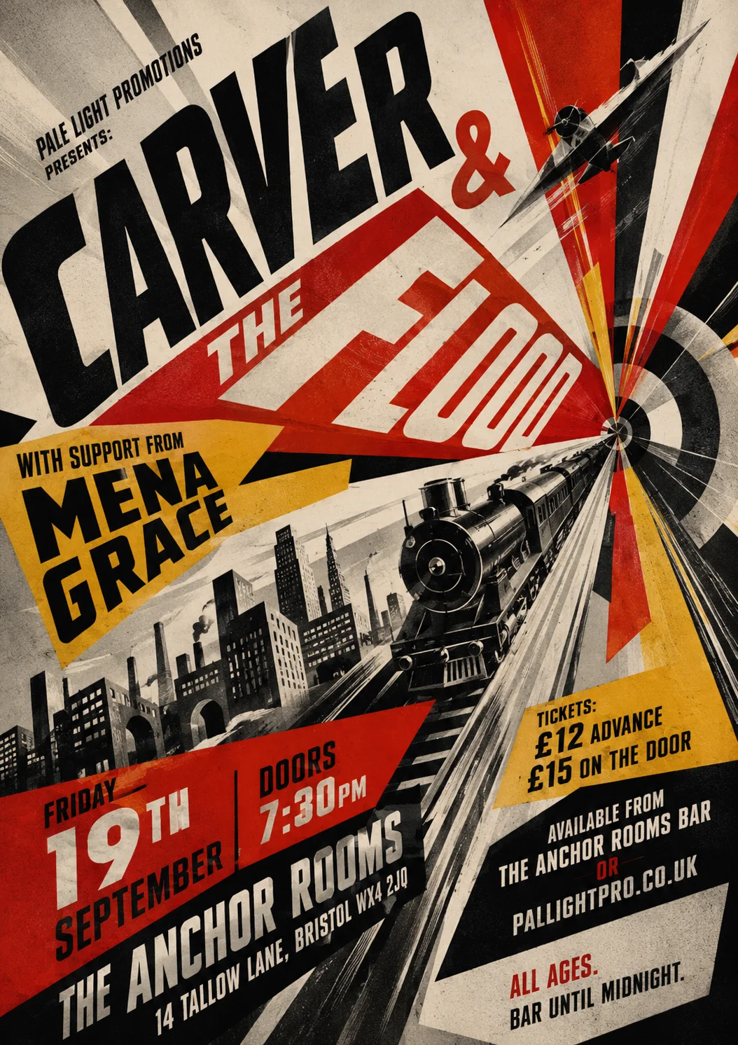 Futurist — gig poster example