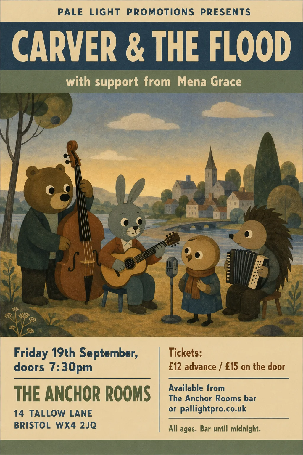 Soyuzmultfilm Animation — gig poster example