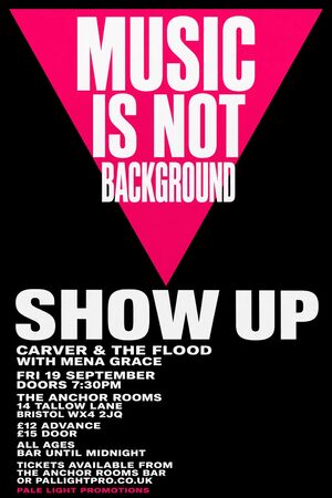 ACT UP / AIDS Crisis Activism gig poster example
