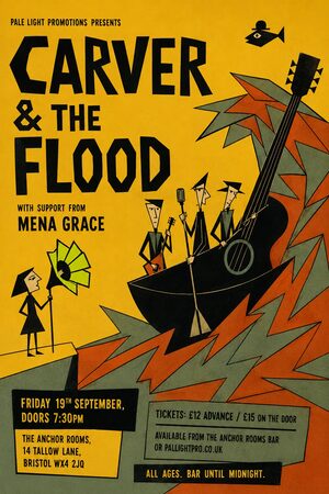 Zagreb School Animation gig poster example